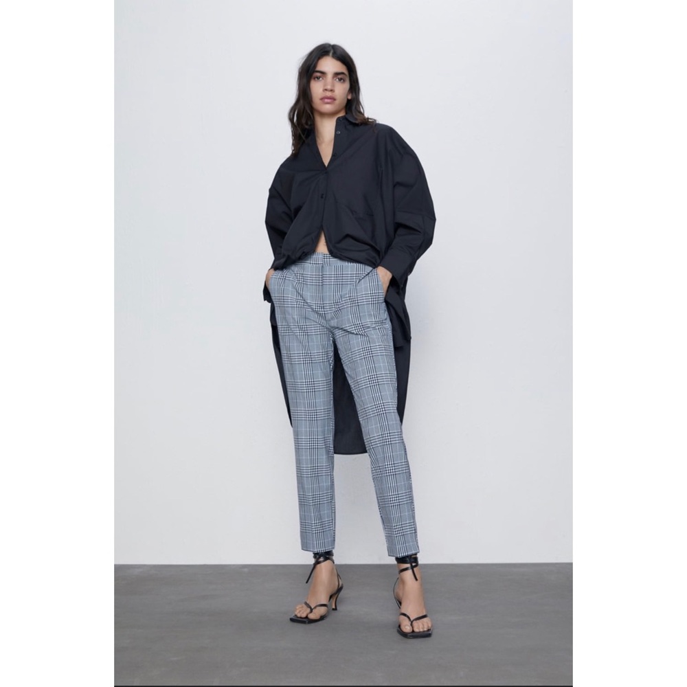ZARA PLAID PANTS